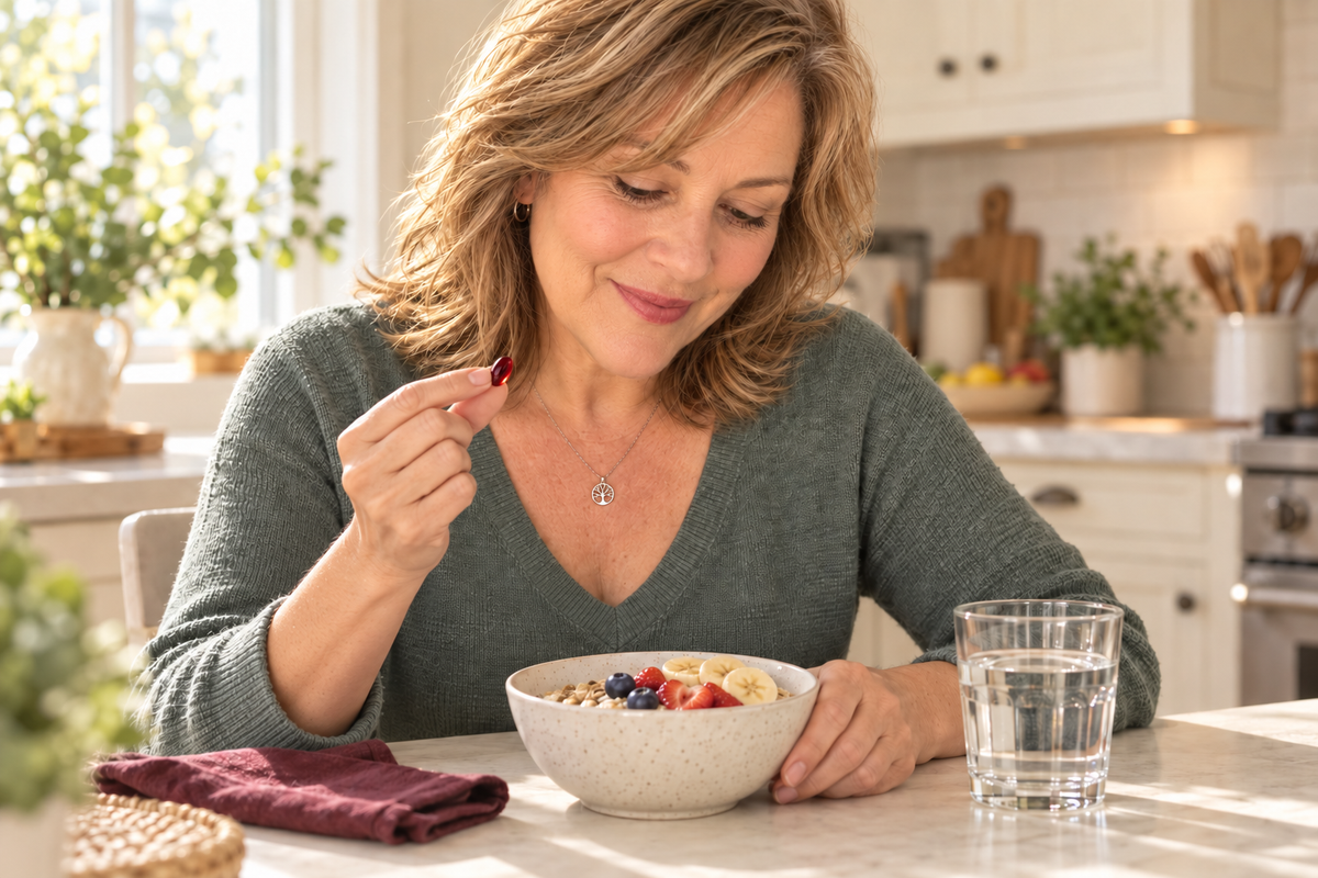 Illustrative meal scene with Vera &amp; Sage